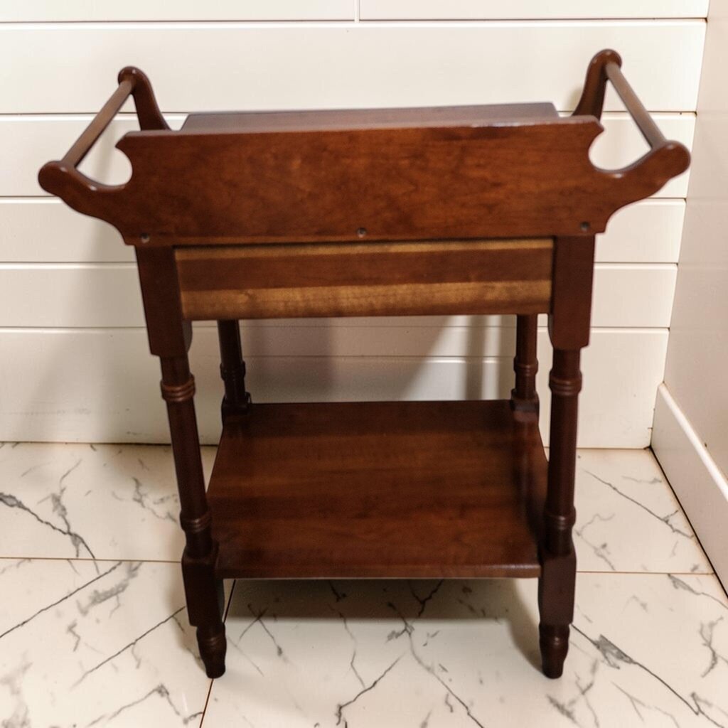 8248 Colonial Revival Cherry Wood Washstand