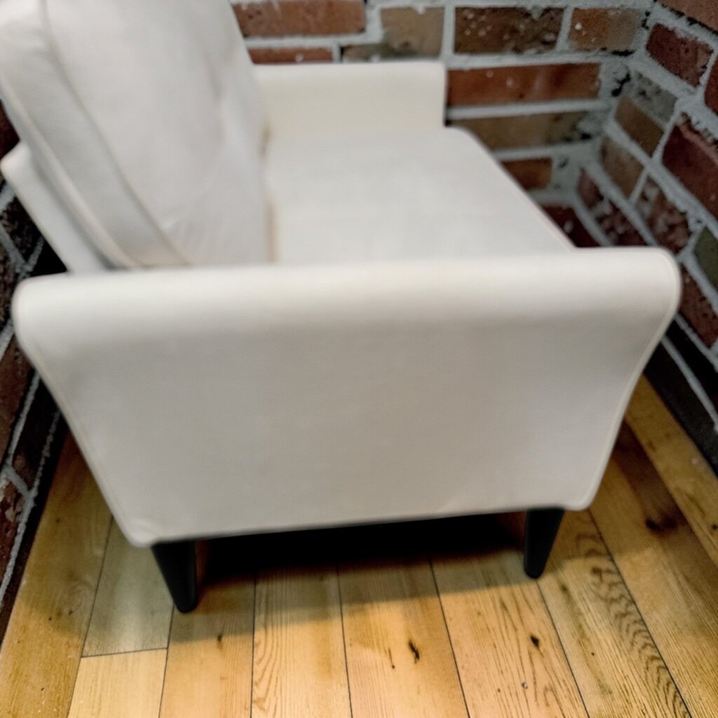 8301 Contemporary Cream Upholstered #Loveseat ~ FURNITURE