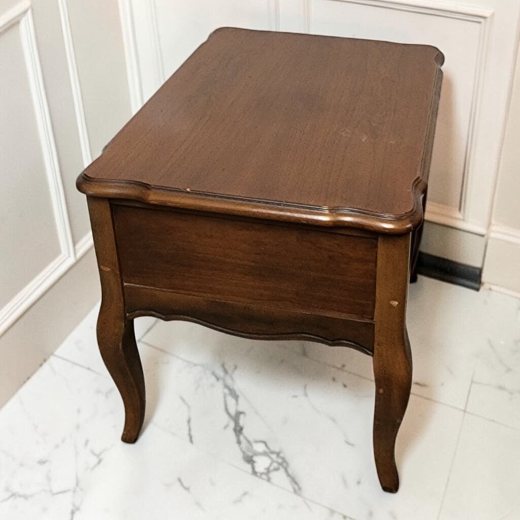 8318 Queen Anne Side Table with Drawer ~ FURNITURE