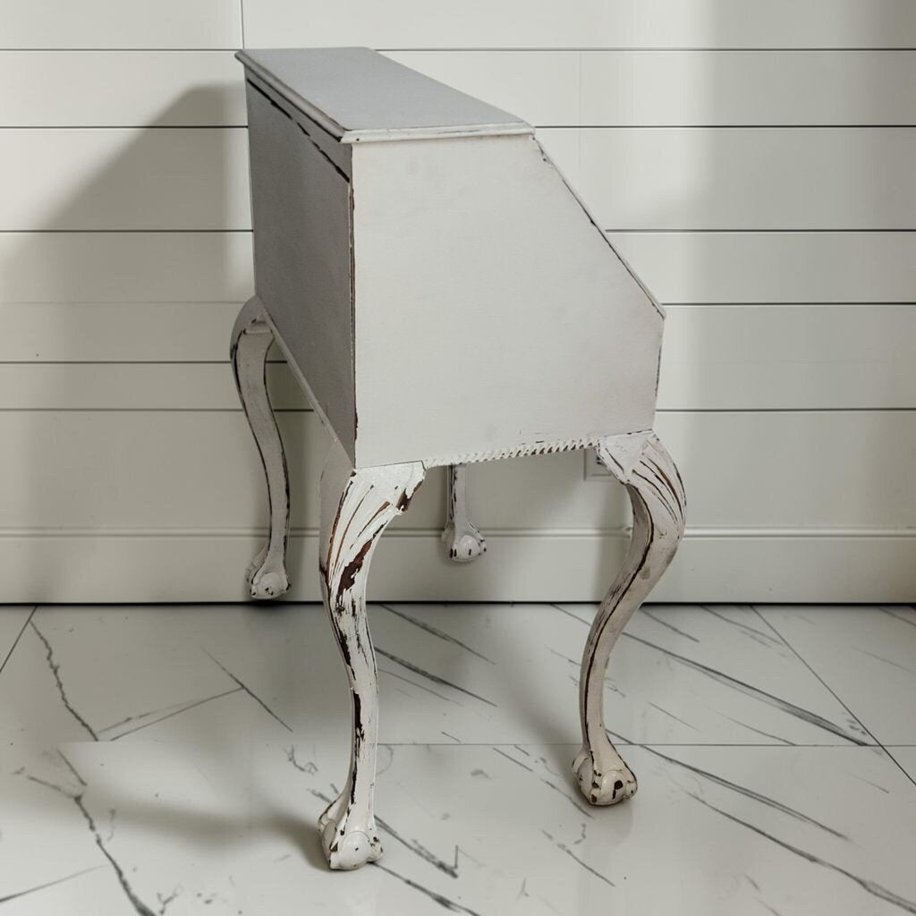 8417 Vintage Queen Anne Secretary #Desk