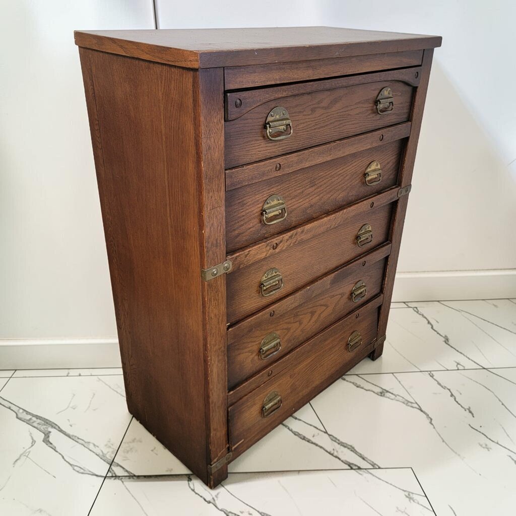 8517 Drexel Heritage Accolade Campaign 5-Drawer #Chest