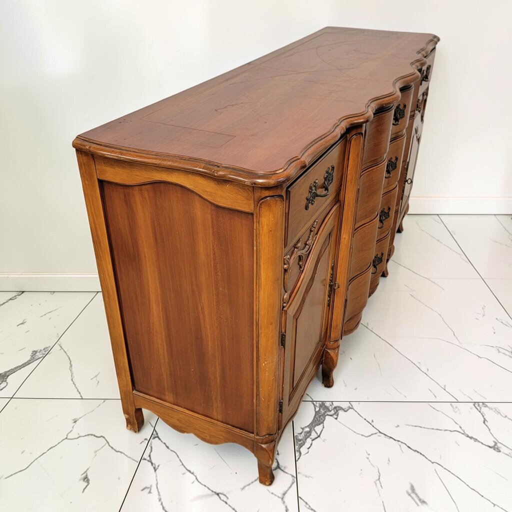8527 Vintage French Provincial Triple #SIdeboard