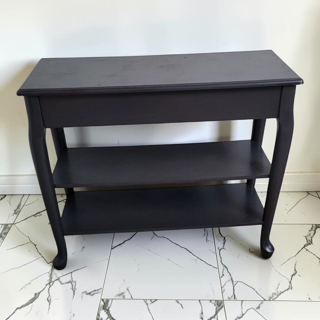 8563 Matte Refinished Queen Anne Style Console Table