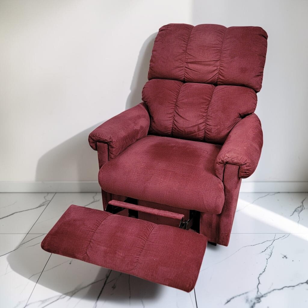 8594 La-Z-Boy Pinnacle Rocker #Recliner in Burgundy Corduroy