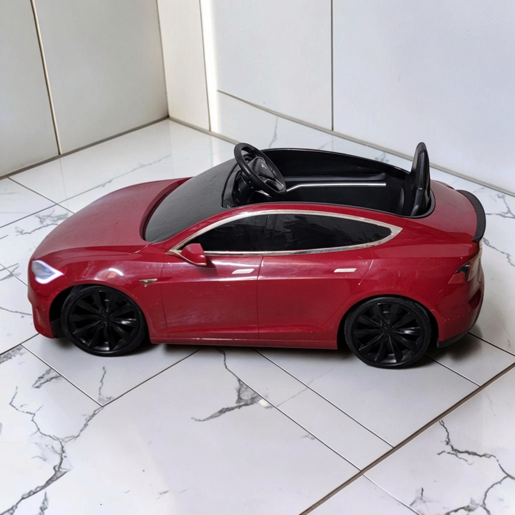 8832 Radio Flyer Kids Tesla Model S 910 Driveable #Car