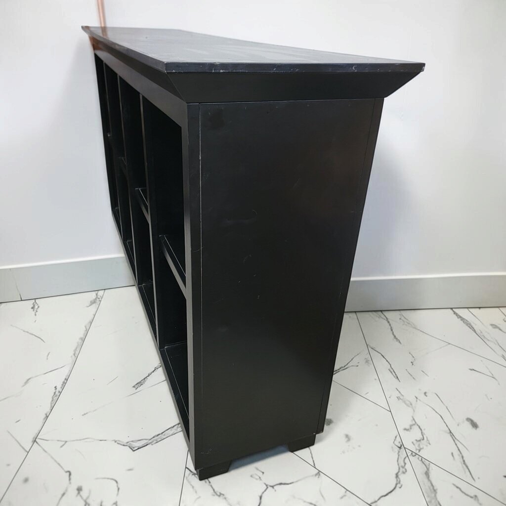 8852 Espresso 8-Cube Storage Console #Table