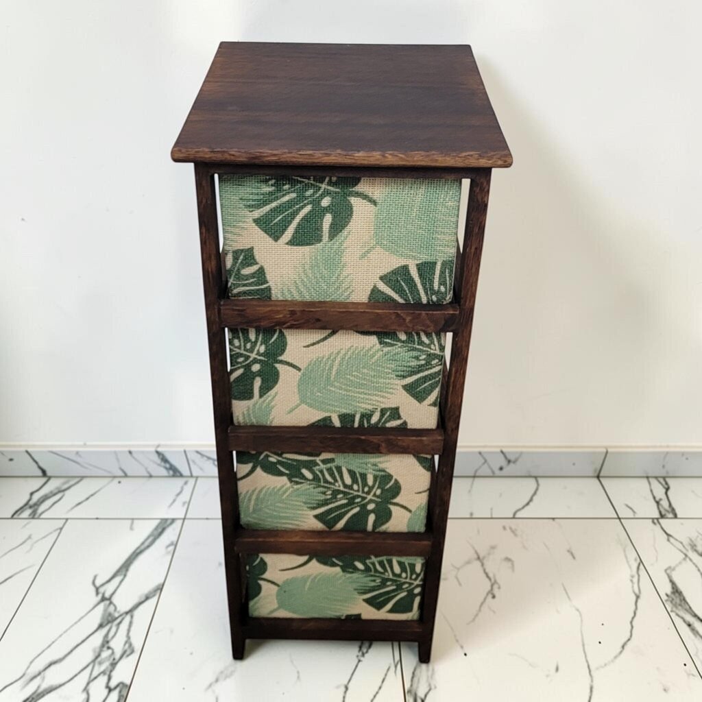 8902 4 Drawer Tropical Botanical Accent Chest