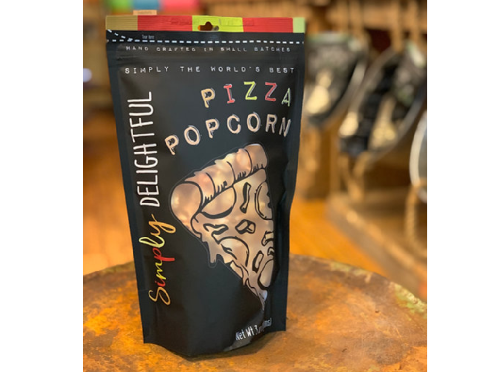 Simply Delightful Pizza Popcorn