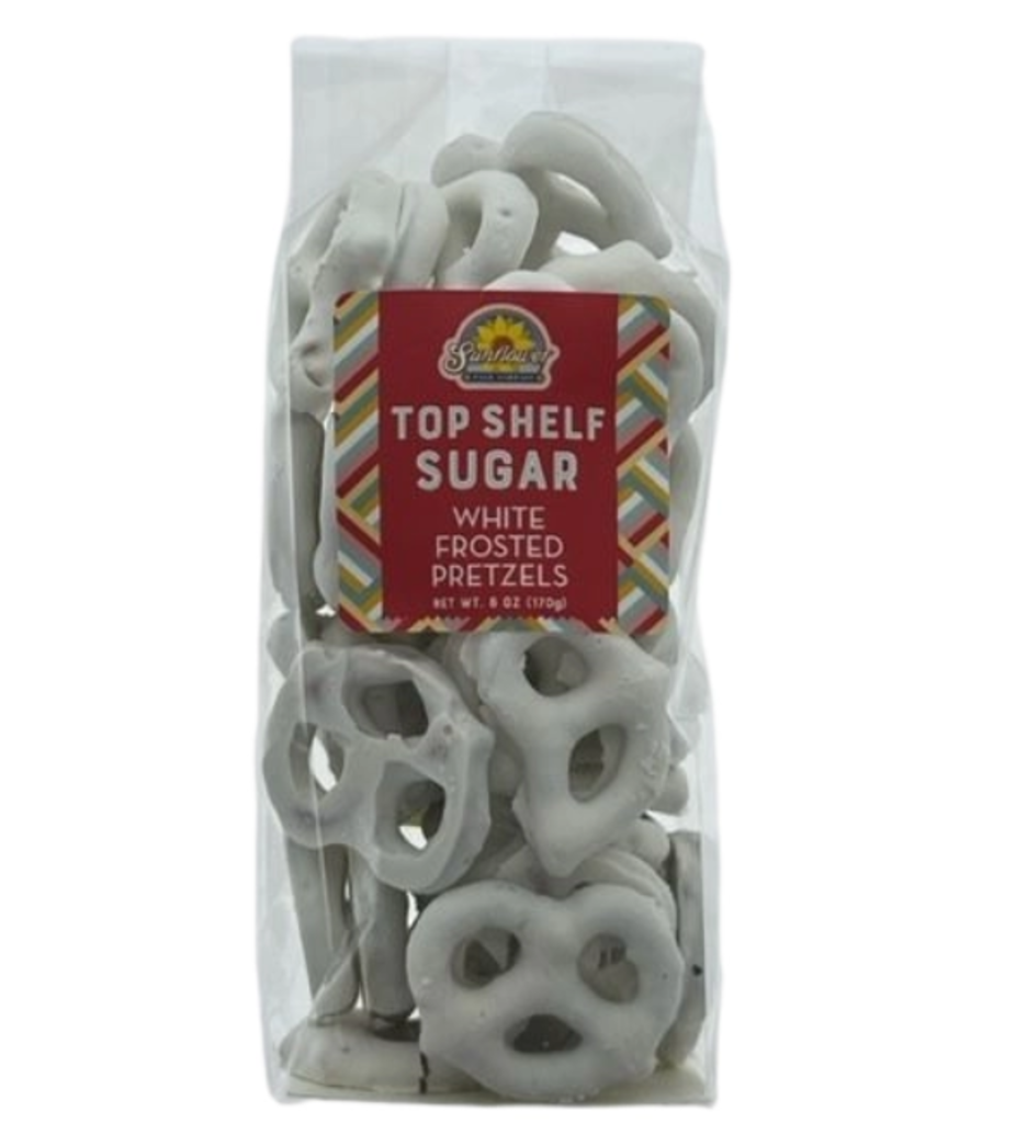 Pocketsnack- White Frosted Pretzels - 6oz