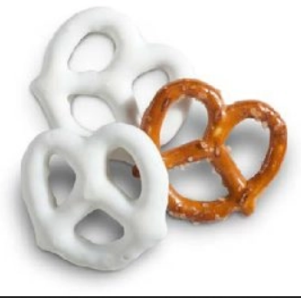 Pocketsnack- White Frosted Pretzels - 6oz