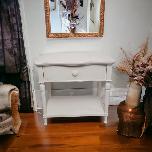 4931 Cream Basset Country Console with Shelf