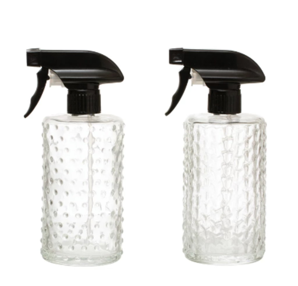 Embossed Glass Spray Bottle New Housewares (kitchen)