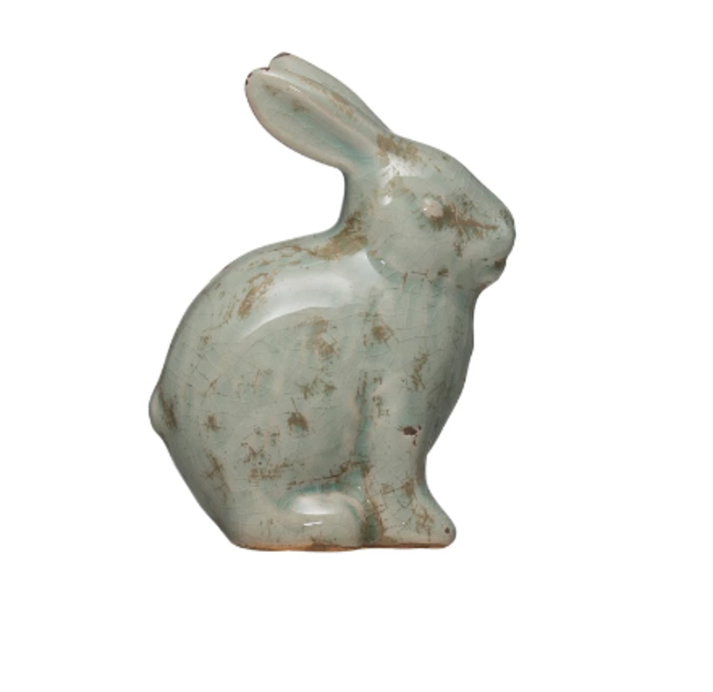 TERRA-COTTA RABBIT New * Home Styling Decor