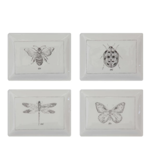 Ceramic Dish with Insect New Home Decor *Wholesale*