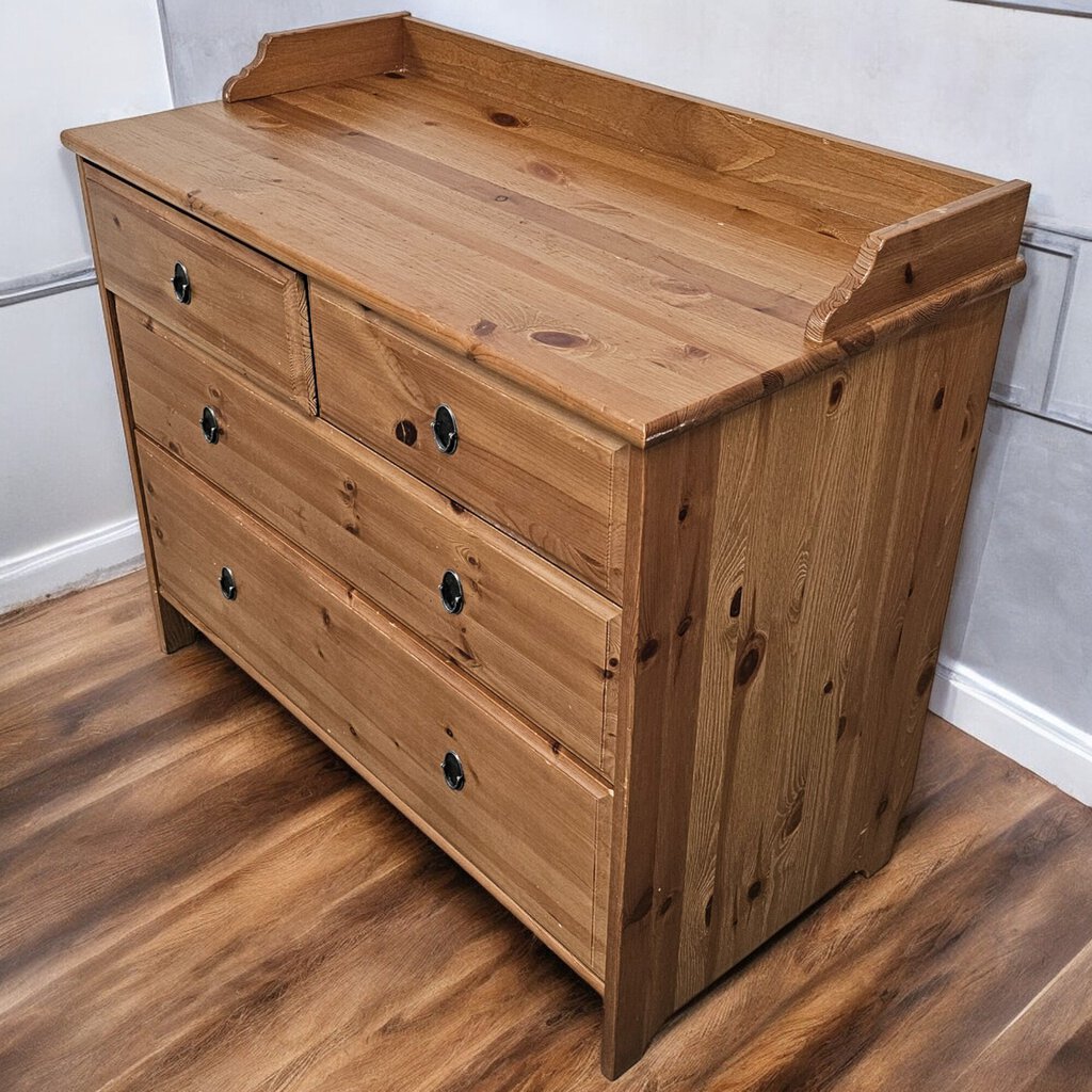 5510 4 Drawer Pine Dresser