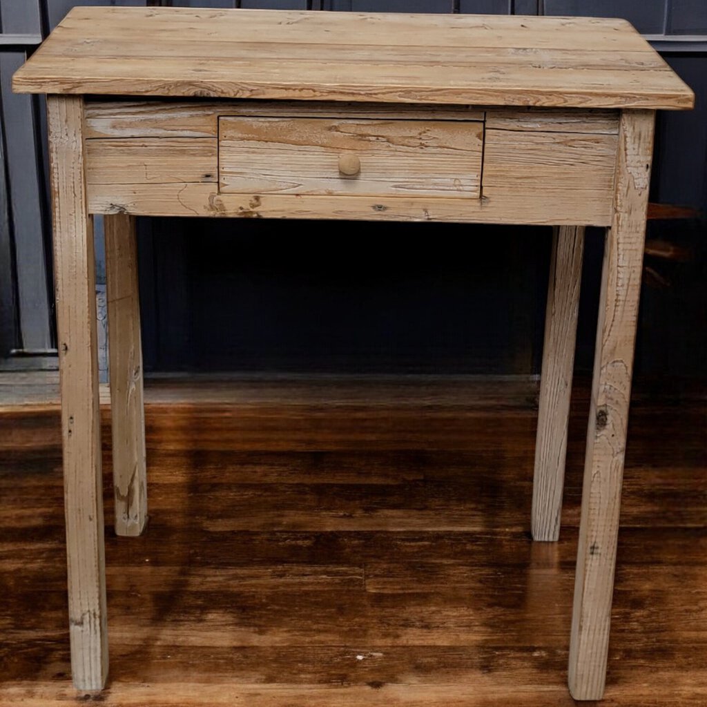 5931 Tall Rustic Shabby Console #Table with Drawer