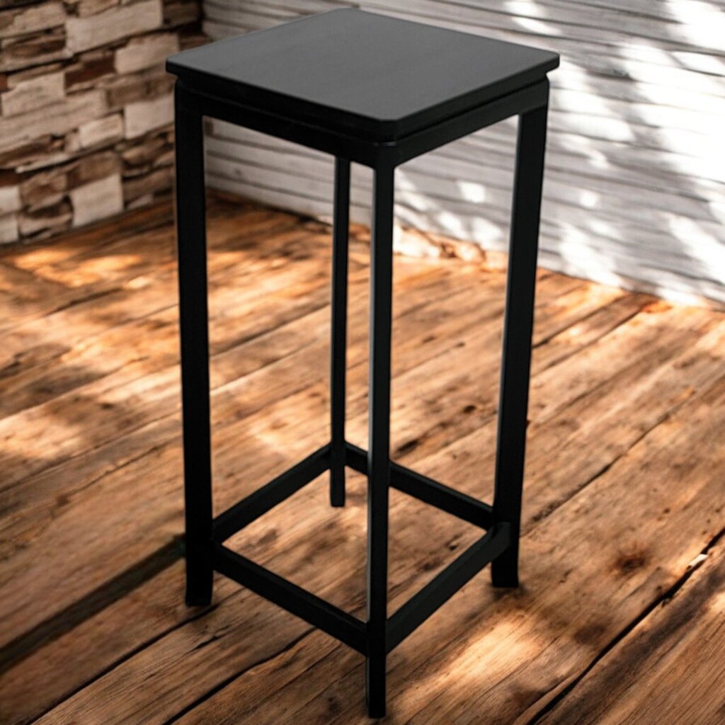 5969 Tall Black Accent Table