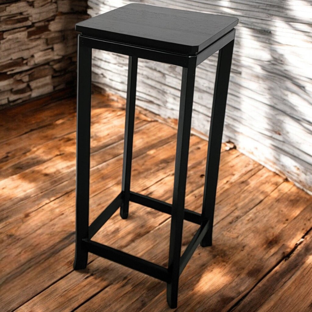 5969 Tall Black Accent Table