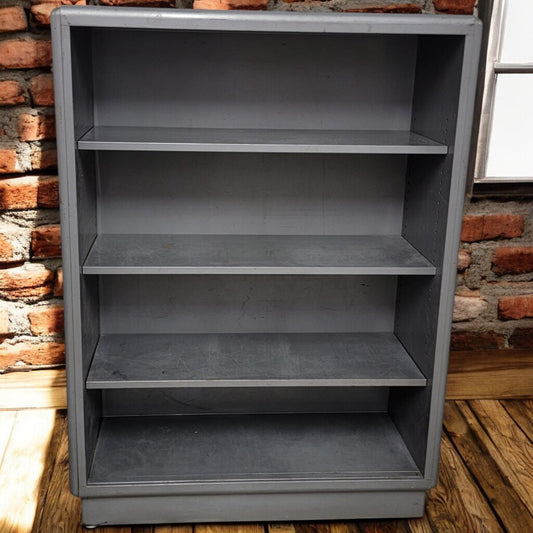 5989 Industrial Metal Shelf Unit