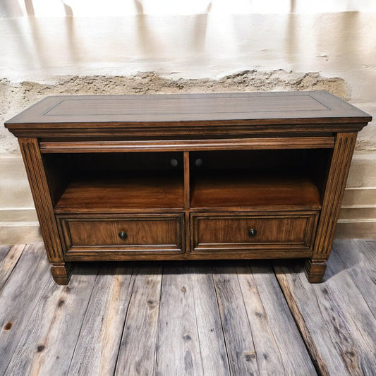 6013 Wooden Traditional 2 Drawer #Console