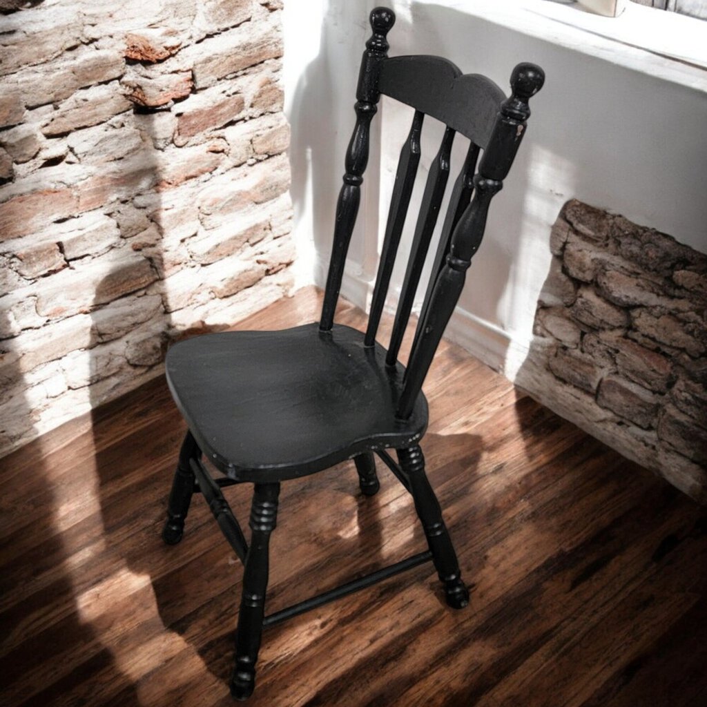 6069 Black Kitchen Chair