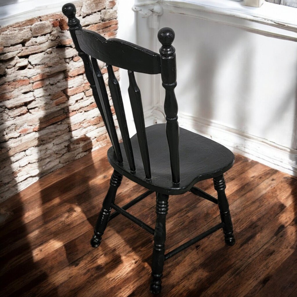 6069 Black Kitchen Chair