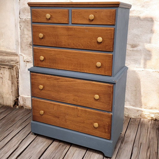 6081 6 Drawer Stacked Chest