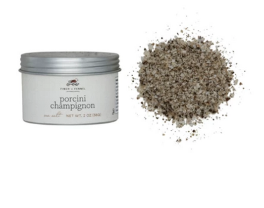 Porcini Champignon Sea Salt 6oz Tin