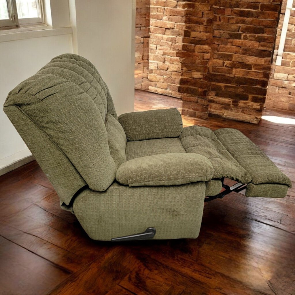 6156 Over Stuffed Olive Rocker Recliner