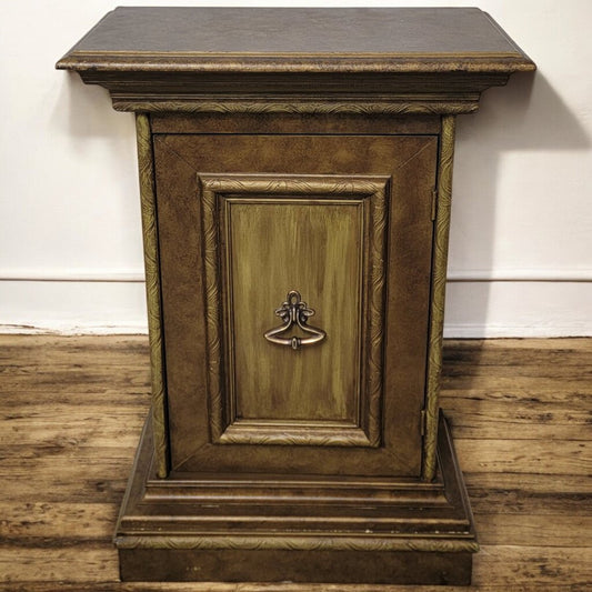 6210 Ornate Vermeil Cabinet Console