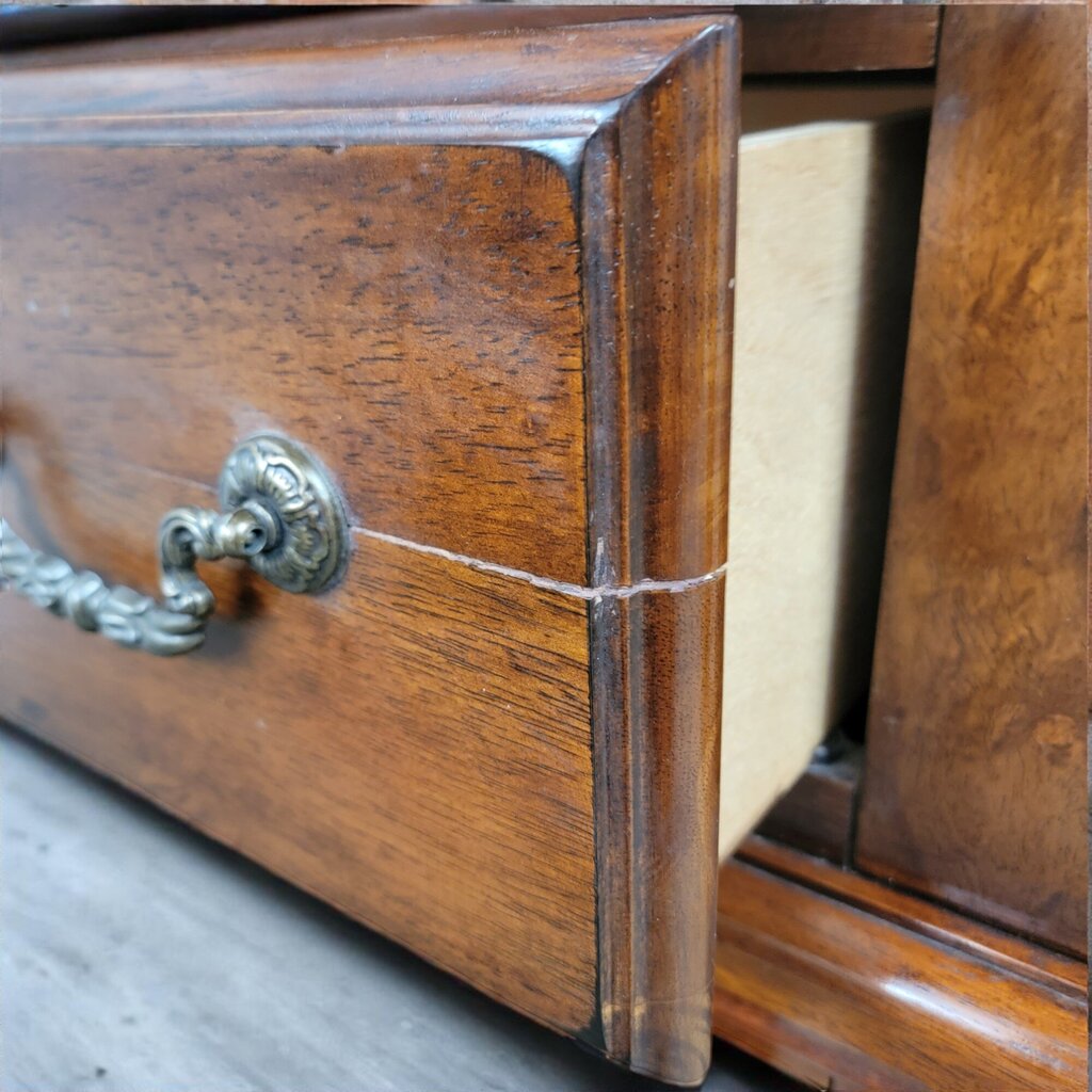 6644 Old World High boy 6 Drawer #Chest