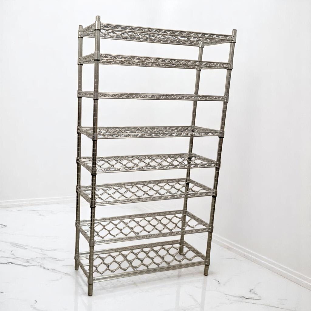 6652 Metal 8 Tier Restaurant Wine #Rack