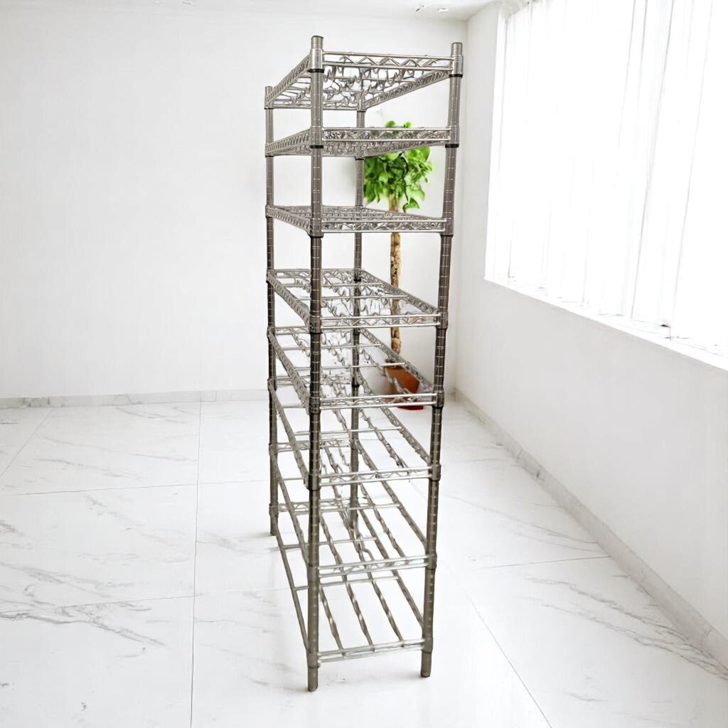 6652 Metal 8 Tier Restaurant Wine #Rack