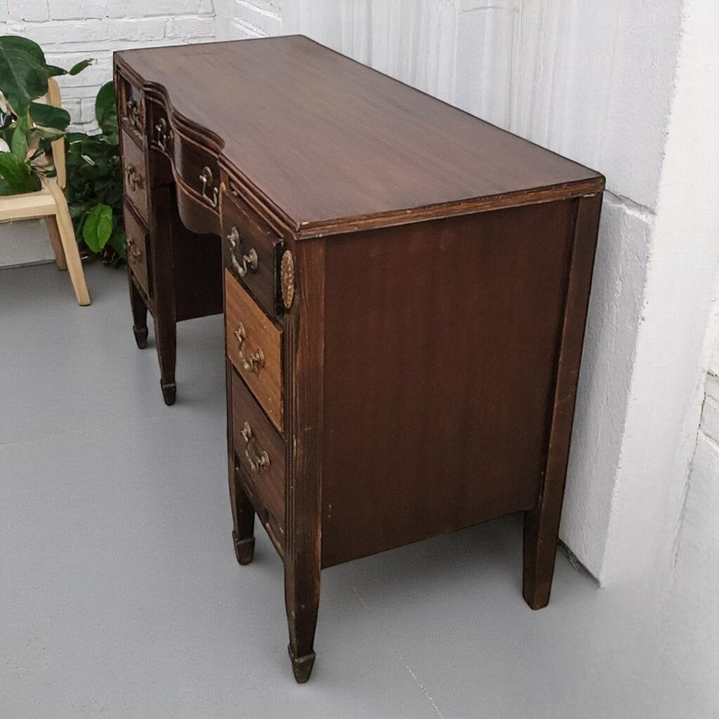 6694 Vintage Empire Style 7 Drawer #Desk/Vanity