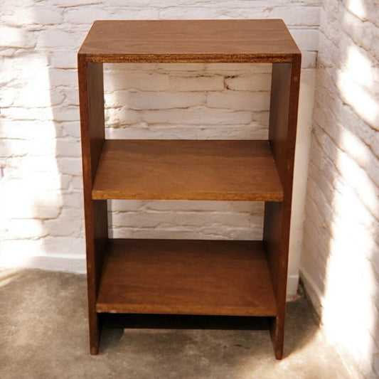 6722 Solid Wood 2 Shelf Bookcase
