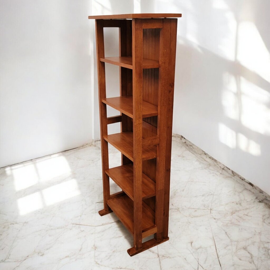6737 Cherry Finish Mission Style Shelf