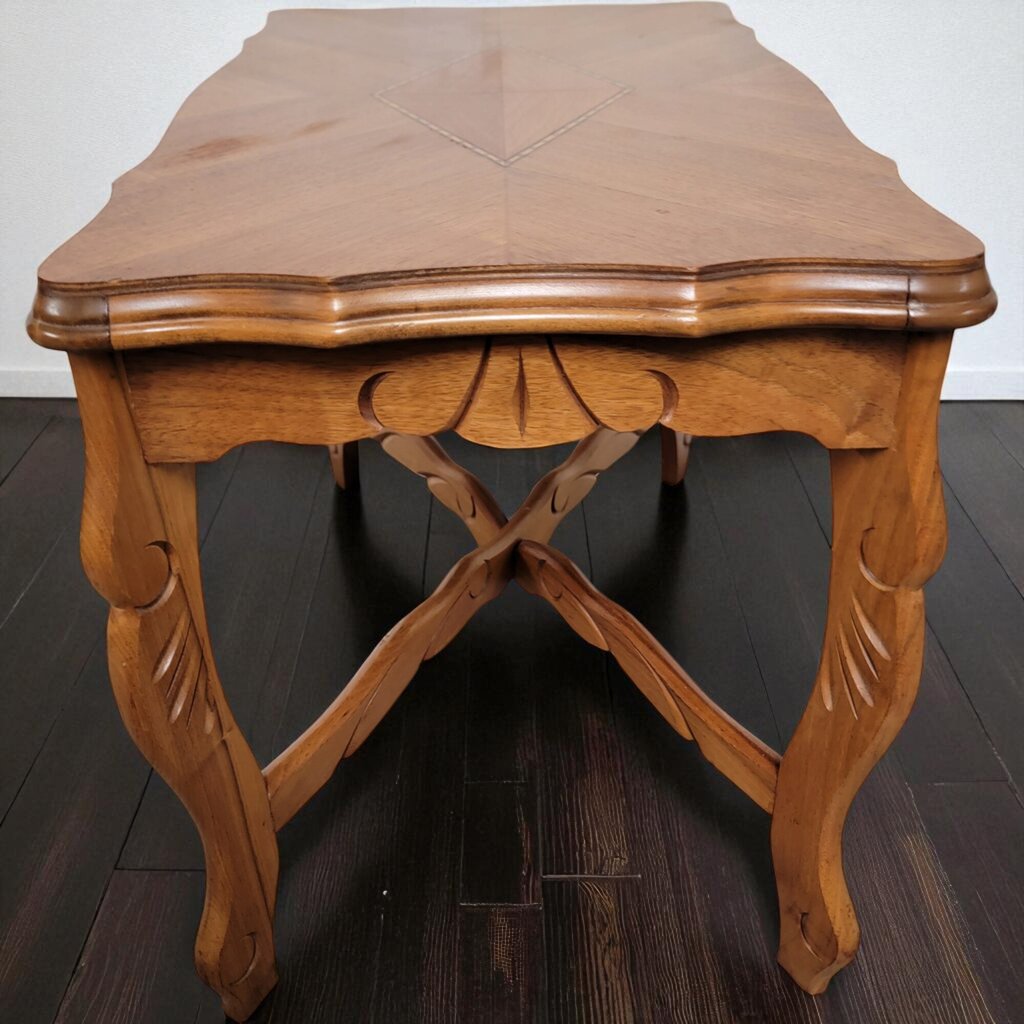 7013 Antique Inlaid Top Side #Table
