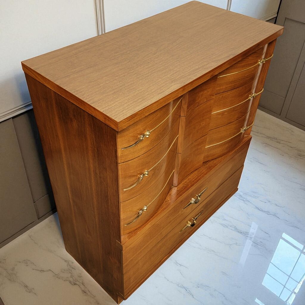 7029 Mid Century Modern 5 Drawer #Chest