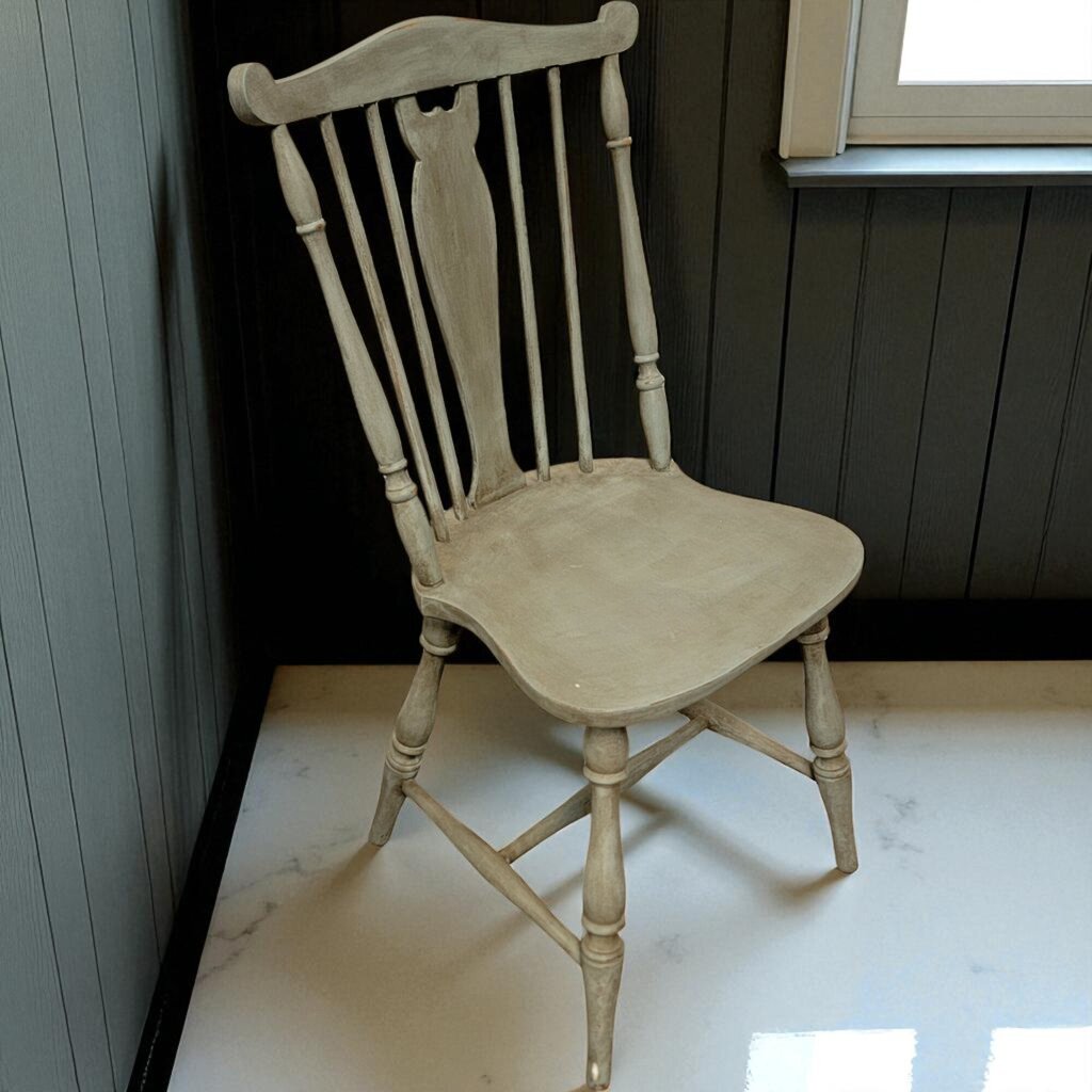 7030 Shabby Gray Farmhouse Accent #Chair