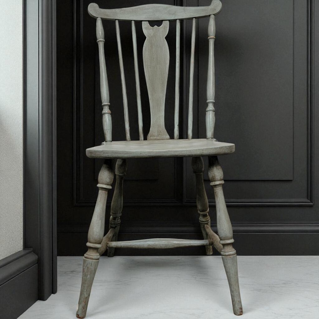 7030 Shabby Gray Farmhouse Accent #Chair