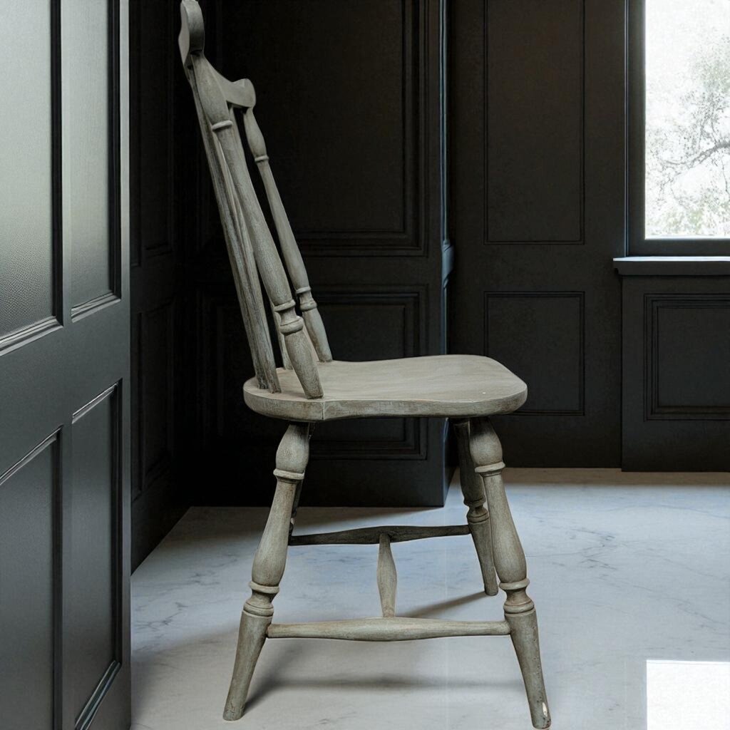 7030 Shabby Gray Farmhouse Accent #Chair