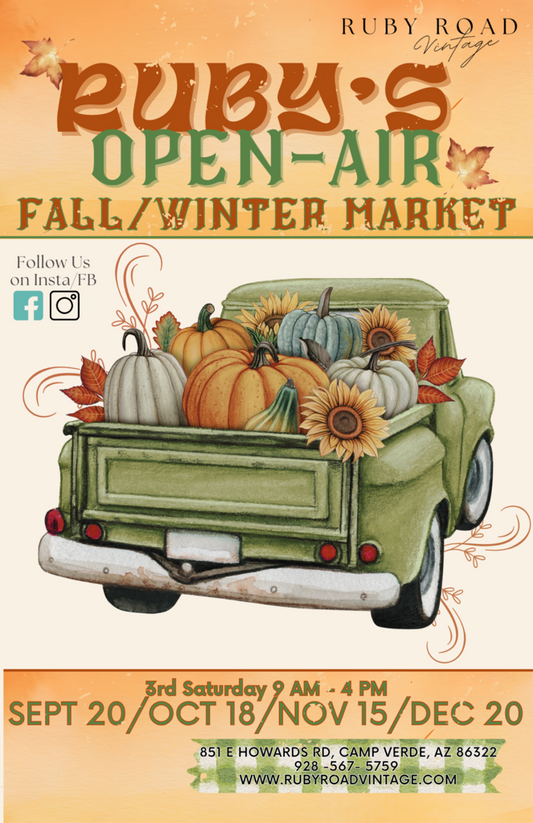 2 Day Vendor Payment Ruby's Open Air Market