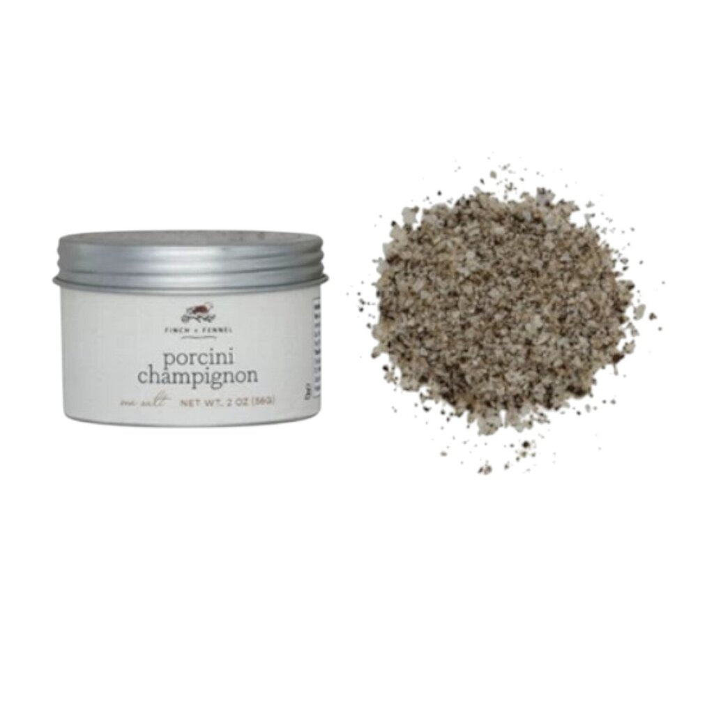 Porcini Champignon Sea Salt 6oz Tin New * Pantry | Provisions/Staples