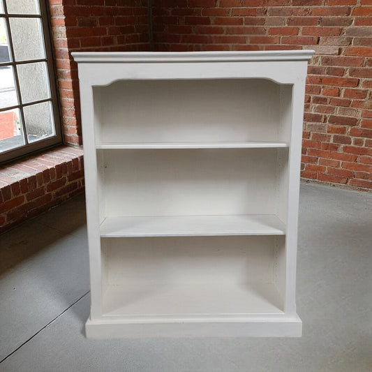 7061 White 3 Tier #Bookcase Used Furniture