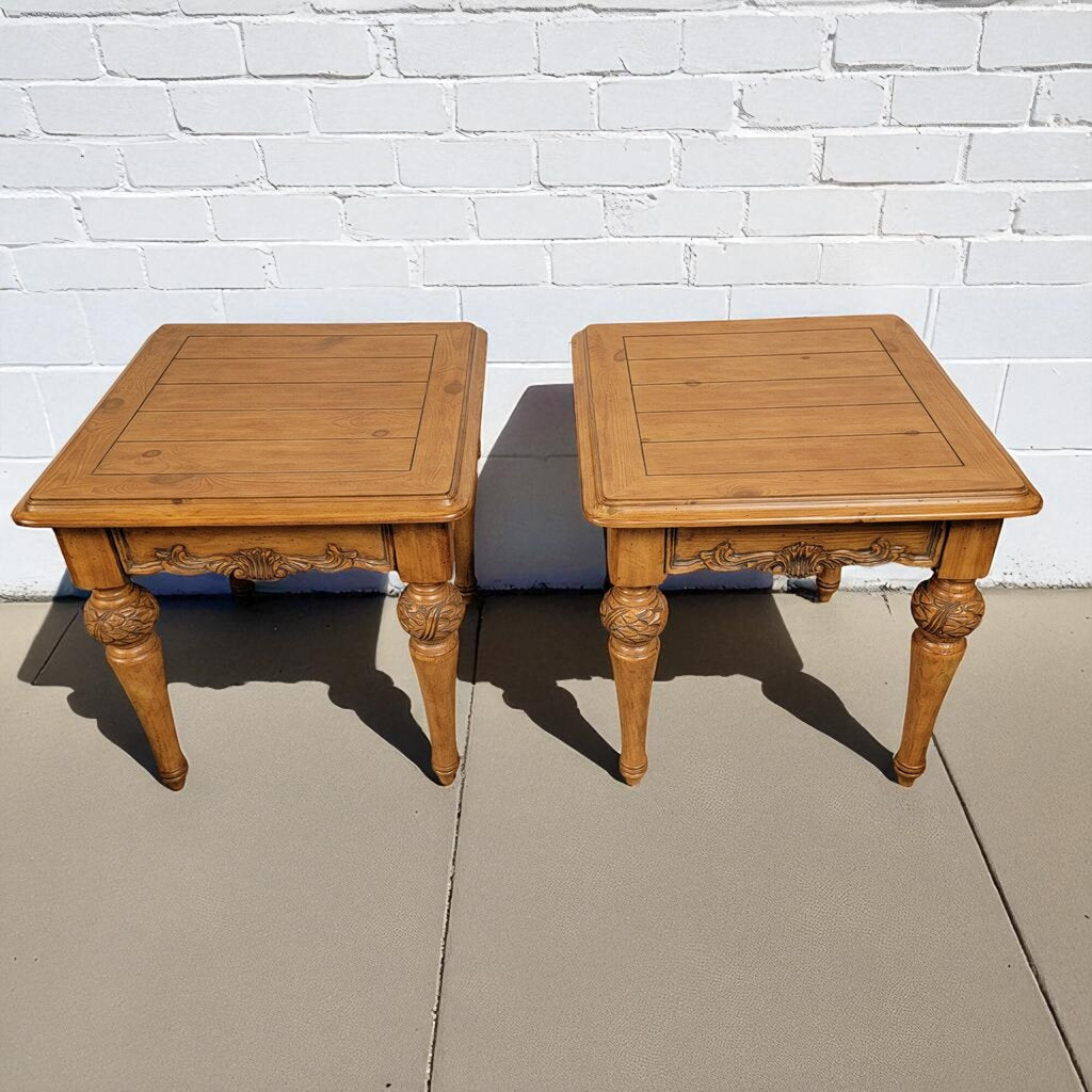 7066-7067 Ornate Carved Side #Table Furniture