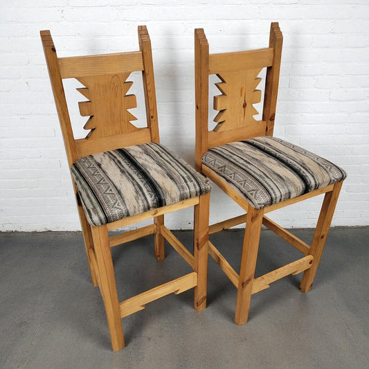 7068-7069 Southwest Counter Height Bar #Chair Used Furniture