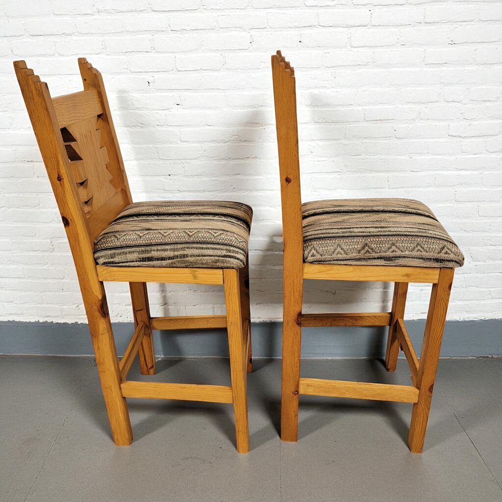 7068-7069 Southwest Counter Height Bar #Chair Furniture