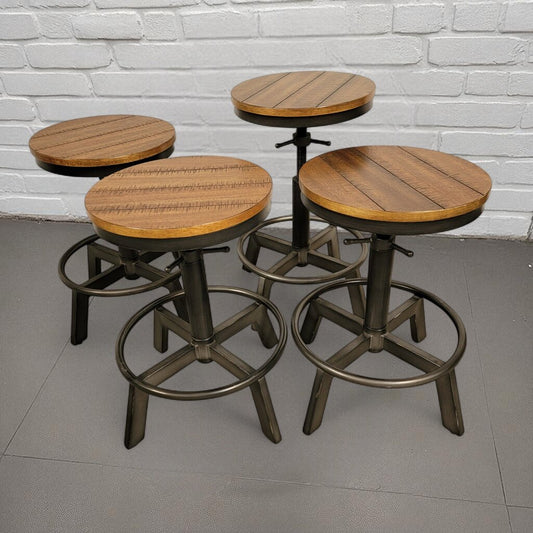 7072-7075 Ashley Furniture Torjin Adjustable Counter Height Backless #Stool Used Furniture
