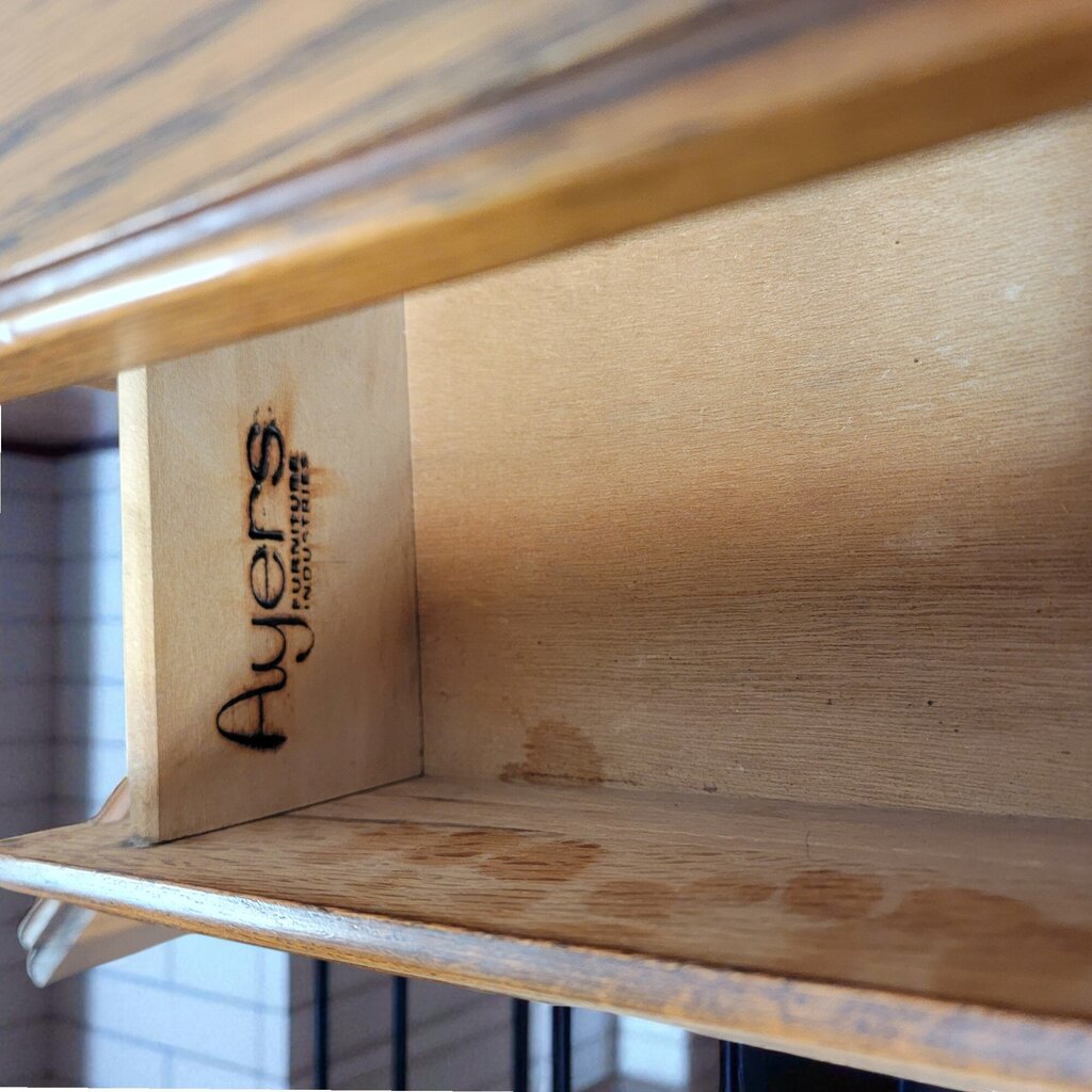 7083 Ayers Furniture Vintage Cabinet Nighstand with Drawer ~ Furniture