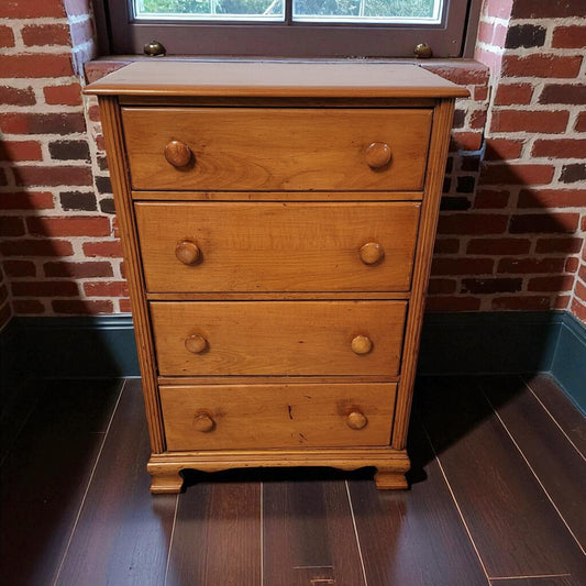 7119 Antique Maple 4 Drawer #Chest